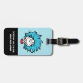 Katze in der Hut Sache eins Zwei - Benutzerdefinie Gepäckanhänger (Vorderseite horizontal)