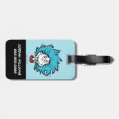 Katze in der Hut Sache eins Zwei - Benutzerdefinie Gepäckanhänger (Rückseite horizontal)