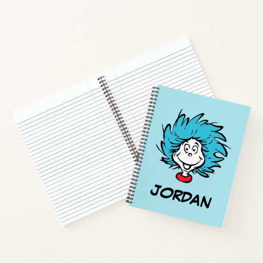 Katze in der Hut Sache eins Zwei - Benutzerdefinie Notizblock (Innenseite)