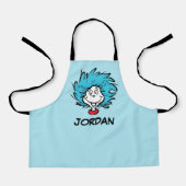 Katze in der Hut Sache eins Zwei - Benutzerdefinie Schürze (Vorderseite)