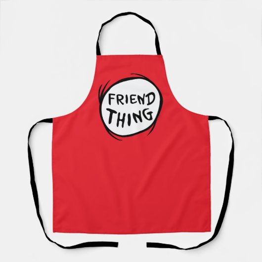 Katze in der Hut Sache eins Zwei - Freundlichkeit Schürze (Vorderseite)