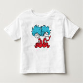 Katze in der Hut-Sache Eins & Zwei Kleinkind T-shirt (Vorderseite)