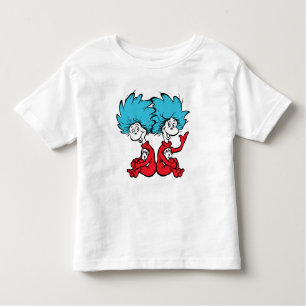 Katze in der Hut-Sache Eins & Zwei Kleinkind T-shirt