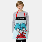 Katze in der Hut-Sache Eins & Zwei Schürze (Getragen)