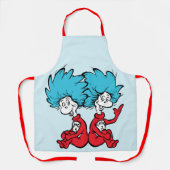 Katze in der Hut-Sache Eins & Zwei Schürze (Vorderseite)