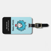 Katze in der Hut Sache eins Zwei - Sister Sache Gepäckanhänger (Vorderseite horizontal)