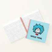 Katze in der Hut Sache eins Zwei - Sister Sache Notizblock (Innenseite)