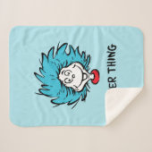 Katze in der Hut Sache eins Zwei - Sister Sache Sherpadecke (Vorderseite (Horizontal))