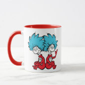 Katze in der Hut-Sache Eins & Zwei Tasse (Links)