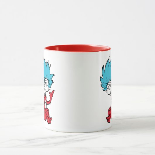 Katze in der Hut-Sache Eins & Zwei Tasse (Zentrum)