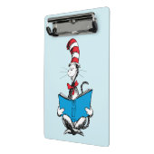 Katze in der Hutlesung Mini Klemmbrett (Gewinkelt2)