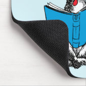 Katze in der Hutlesung Mousepad (Ecke)