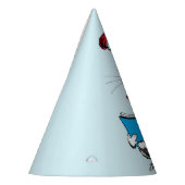 Katze in der Hutlesung Partyhütchen (Links)