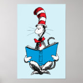 Katze in der Hutlesung Poster (Vorne)