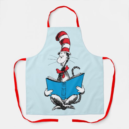 Katze in der Hutlesung Schürze (Vorderseite)