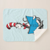 Katze in der Hutlesung Sherpadecke (Vorderseite (Horizontal))