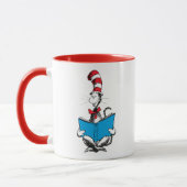 Katze in der Hutlesung Tasse (Links)