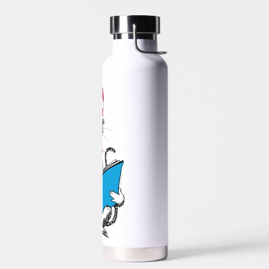 Katze in der Hutlesung Trinkflasche (Links)