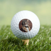 Katze in der Rauchjacke Golfball (Insitu T-Shirt)