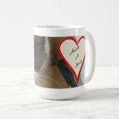 Katze in der Schachtel Kaffeetasse (VorderseiteRechts)