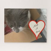 Katze in der Schachtel Puzzle (Horizontal)
