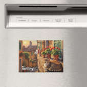 Katze in der Toskana Italien Magnet (In Situ (Geschirrspüler))