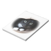 Katze in einem Beutel Notizblock (Rotiert)