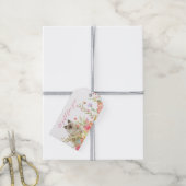 Katze in einem Garden-Geschenk-Tag Geschenkanhänger (Mit Garn)