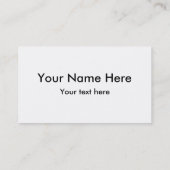 Katze in einem Garten Abstrakte Kunst Personalisie Visitenkarte (Rückseite)