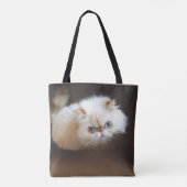 Katze in einem Kasten Tasche (Rückseite)