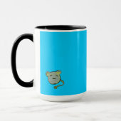 Katze in einem Kasten Tasse (Links)