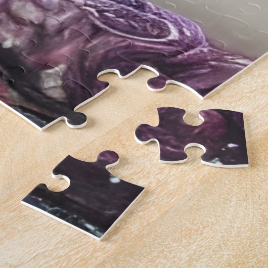 Katze in einem magischen Wald AI Generierte Kunst Puzzle (Seite)