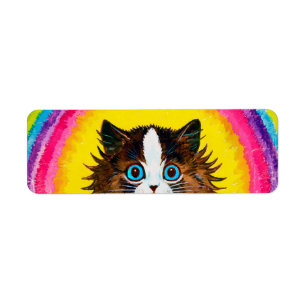 Katze in einem Regenbogen, Louis Wain