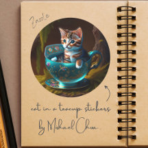 Katze in einem Teacup | Kitten in einem Teacup Cat