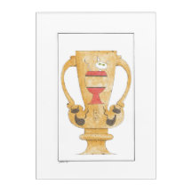 Katze in einer Cup-Vase