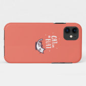 Katze in einer Ebene Case-Mate iPhone Hülle (Rückseite (Horizontal))