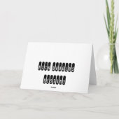 Katze in einer Kasten-Weihnachtskarte Feiertagskarte (Rückseite)