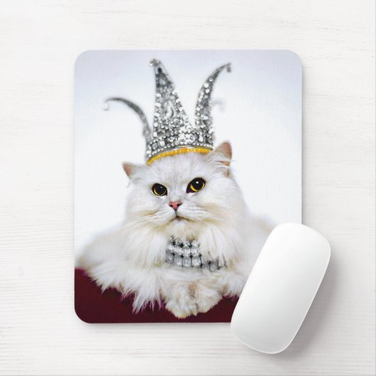 Katze in einer Krone Mousepad (Mit Mouse)