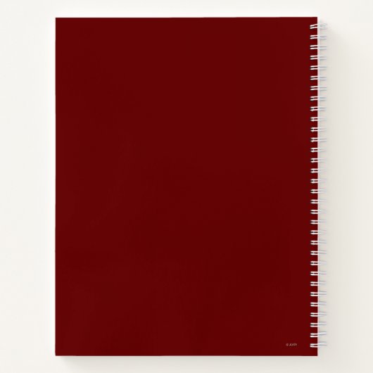 Katze in einer Krone Notizblock (Rückseite)