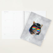 Katze in einer Perücke + Sonnenbrille (Gemälde #5) Planer (Anzeige)