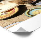 Katze in einer Stunde....Bowl Poster (Ecke)