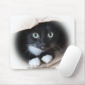 Katze in einer Tasche Mousepad (Mit Mouse)