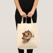 Katze in einer Tasche! Tragetasche (Vorderseite (Produkt))