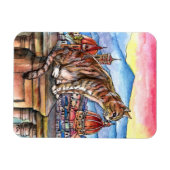 Katze in Florenz Magnet (Horizontal)