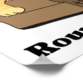 Katze in Form Poster (Ecke)