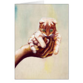 KATZE IN HAND (Vorne)