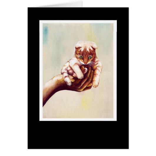 KATZE IN HAND (Vorne)
