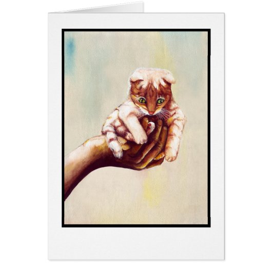 KATZE IN HAND (Vorne)
