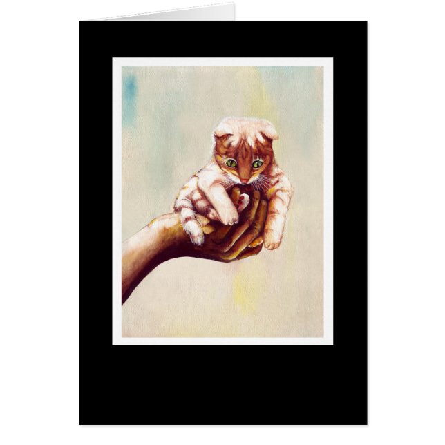 KATZE IN HAND (Vorne)