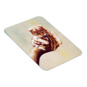 KATZE IN HAND MAGNET (Rechte Seite)